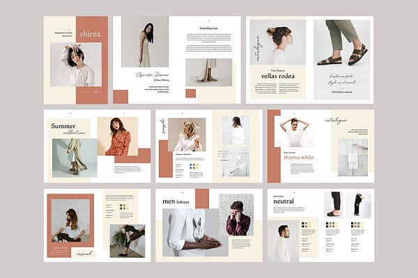 Mẫu catalogue thời trang