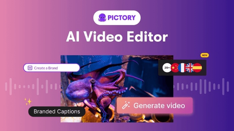 Công cụ tạo video bằng AI Pictory