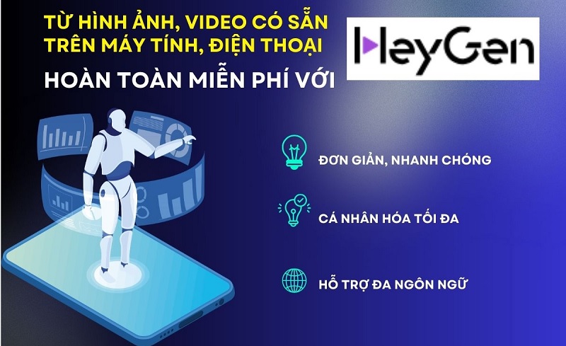 Tạo video bằng AI Heygen