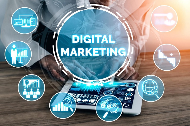 Digital Marketing là tập hợp các hoạt động marketing