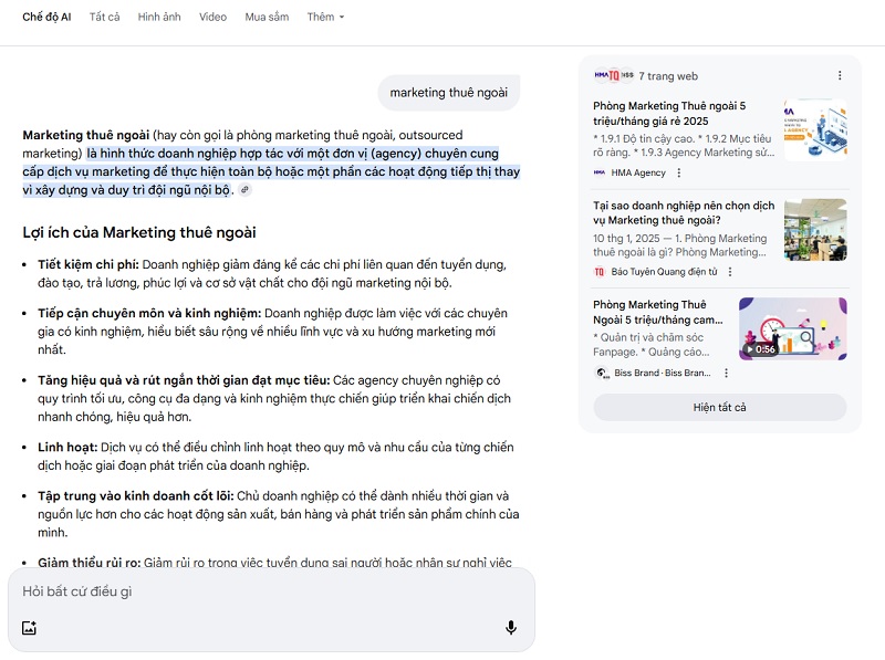 Những đặc điểm nổi bật của tìm kiếm thông minh Google AI Mode
